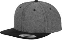 Flexfit Urban Classics ChambraySuede Snapback Pet Zwart/Grijs