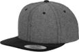 Flexfit Urban Classics ChambraySuede Snapback Pet Zwart/Grijs