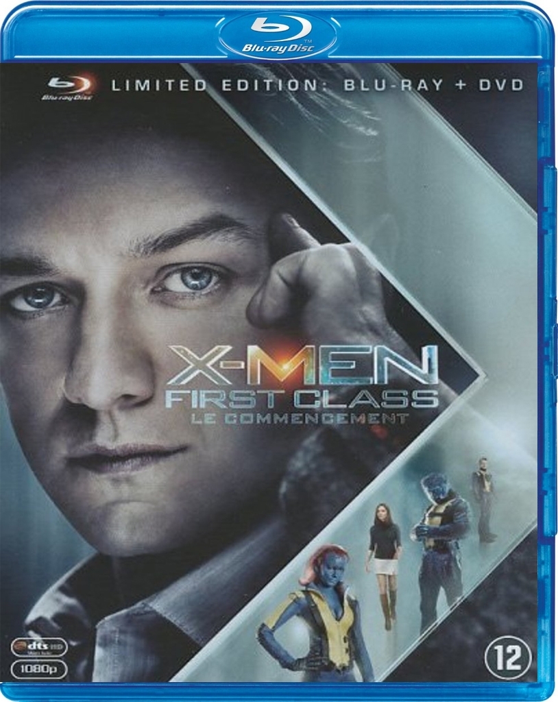 20th Century Fox X-Men First Class (Blu-ray + DVD)