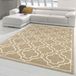 Teppich-Traum Oosters tapijt | Geschikt voor binnen en buiten | Warme kleuren - beige Kleur: 120x170 cm
