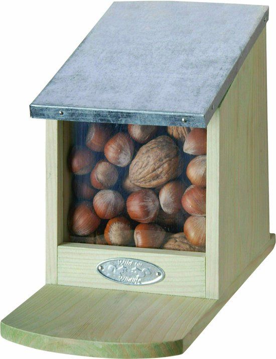Esschert Design Eekhoorn - Voederhuis Naturel