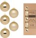 Inge-glas Inge Christmas Goods Kerstballen van glas - 20x - goud - 6 cm