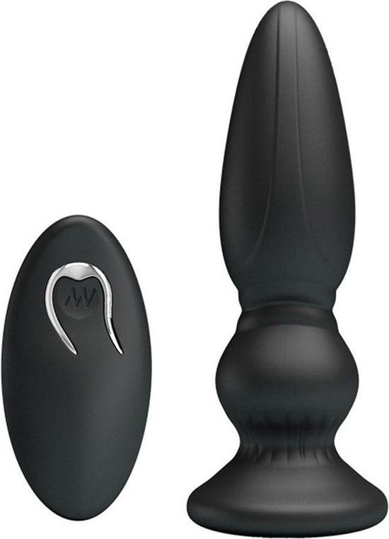 Pretty Love Mr. Play Vibrerende oplaadbare anaal plug Met Afstandsbediening - buttplug Extra