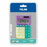 Milan Rekenmachine Milan Sunset calculator Desktop Basisrekenmachine Turkoois Geel Wetenschappelijke rekenmachine