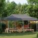 vidaXL Partytent 291 x 580 x 315 cm Antraciet Oxford Stof