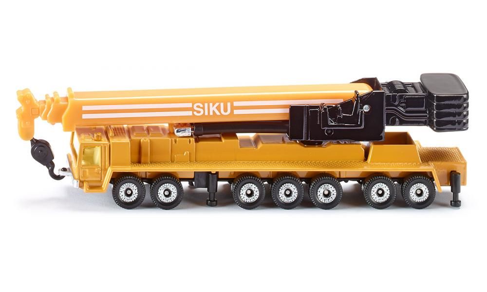 SIKU 1623 Kraanwagen Mega Lifter - Geel/Zwart - 1:55 Schaal