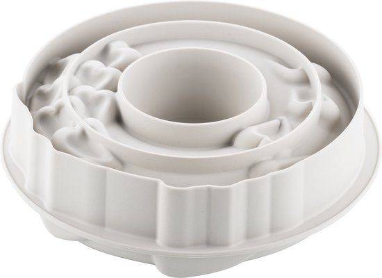 Silikomart 3D Design Mal - Passione - Siliconen - Rond - Taartvorm