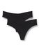 Sloggi Dames Zero Microfibre 2.0 HHipstring 2P String, Zwart, XL