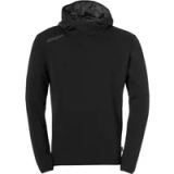 Uhlsport Essential Sweater Met Kap Kinderen - Zwart | Maat: 140
