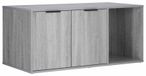 Chat meuble de caisse Gris Sonoma 100 x 49 x 45 cm Bois traité