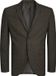 JACK&JONES JPRSOLARIS CHECK BLAZER SN Heren Colberts Chocolate Torte Geruit Polyester/Wol/Viscose Slim Fit