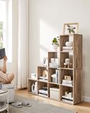 Vasagle Boekenplank – 10 vakken – Wit