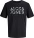 Jack & Jones T-shirt Jjejeff Logo Tee Ss Sn 12288536 Black Mannen Maat - M
