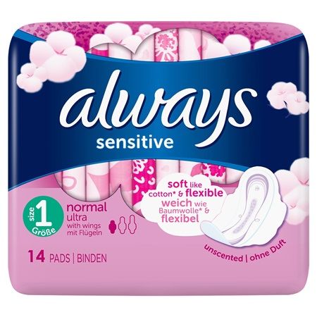 Always Sensitive - 14 stuks - Wit