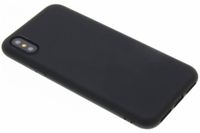 Apple - Zwart Color TPU hoesje iPhone X