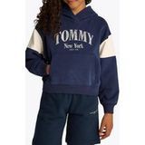 Tommy Hilfiger Girls Varsity Colorblock Yale Navy Taille: 8Y