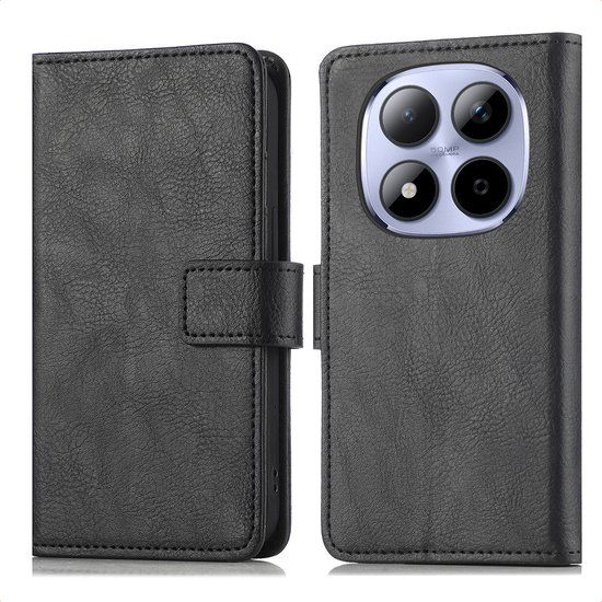 imoshion Luxe Bookcase voor de Xiaomi Redmi Note 15 Pro Plus (5G) - Zwart