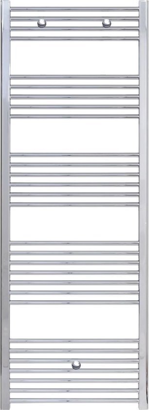 Belrad Handdoekradiator Zijaansluiting 1700x600mm 580 Watt Chroom