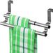 Tatkraft DOUBLE porte-serviettes en acier inoxydable