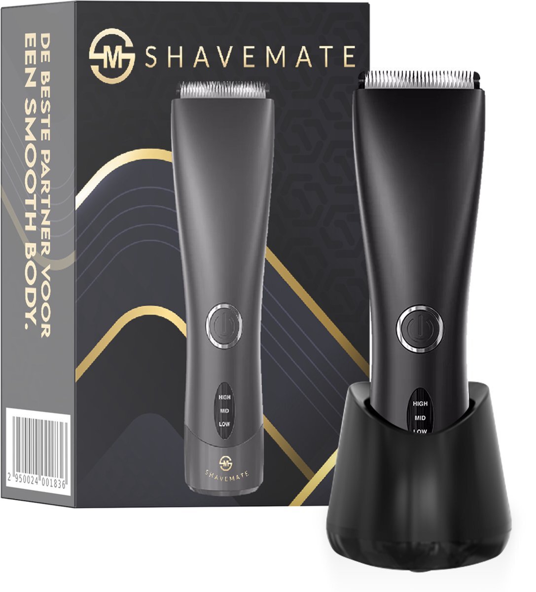 ShaveMate Bodygroomer – Tondeuse Voor Mannen – Hair Clipper Set – Draadloos - Waterproof