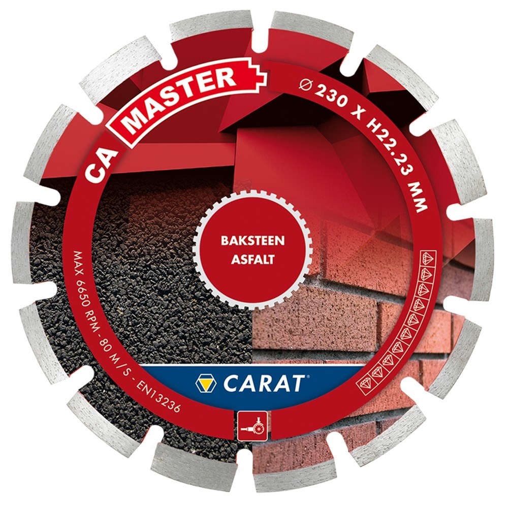 Carat Diamantzaag Baksteen 180X22,23mm CA Master - CAM1803000