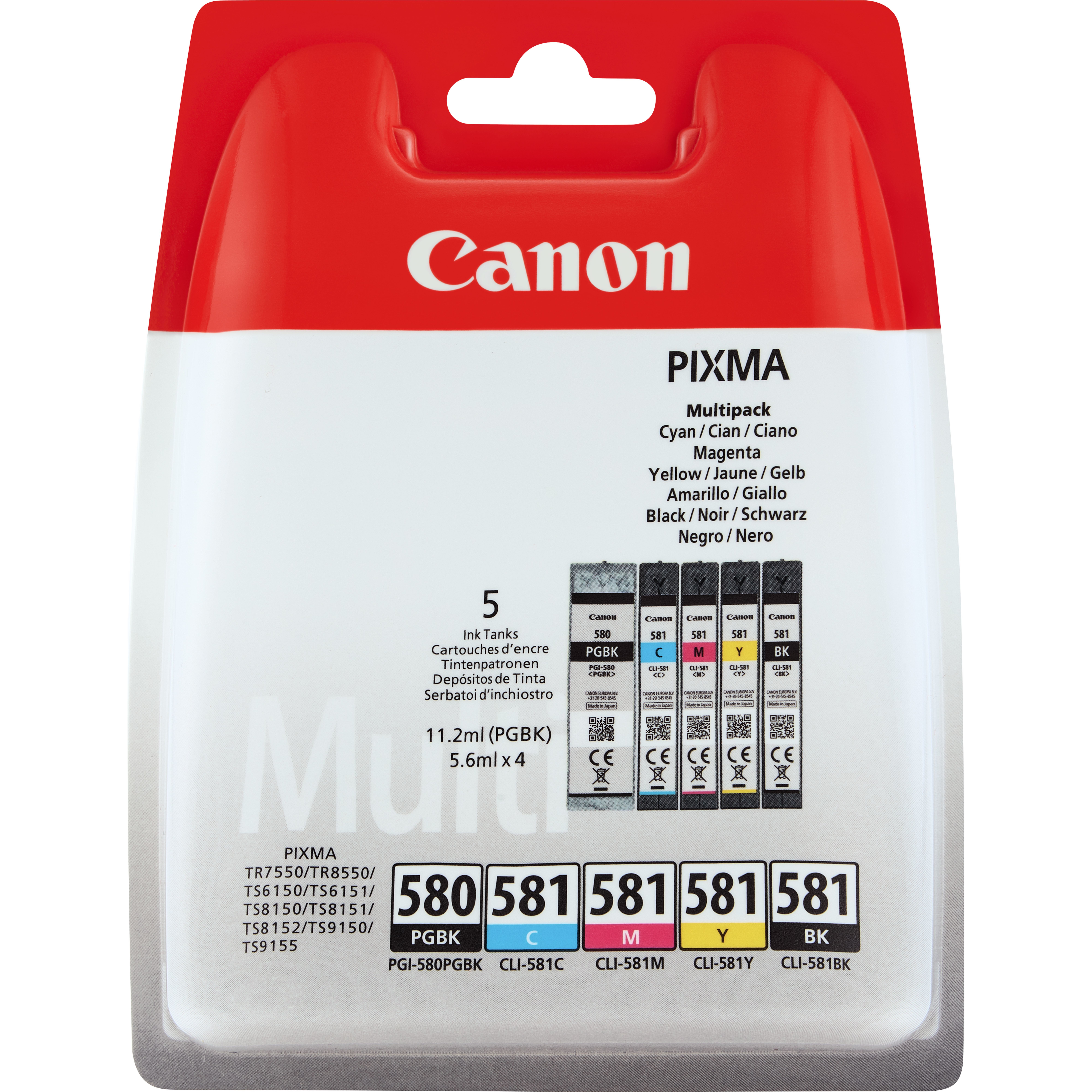 Canon PGI-580/CL-581