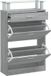 vidaXL Schoenenkast 63x24x104 cm bewerkt hout grijs sonoma eikenkleur