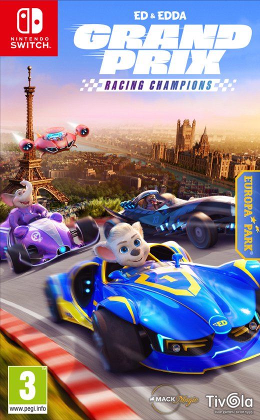 Ed & Edda: Grand Prix - Racing Champions - Nintendo Switch - Standard Edition - Race - Nintendo Switch Gamecard