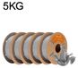 PLA Lite imprimante 3D filament - PLA plastique - 1,75 mm diamètre - bobine de 5 kg - faible retrait - gris