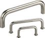 Rohde VA-10.R120.31 Poignée Pour vis cylindriques Argent