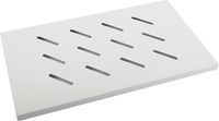 Lanberg Fixed Shelf 19 inch 450 mm, 1 U / 500 x 280 mm, Max laadcapaciteit tot 20 kg, grijs