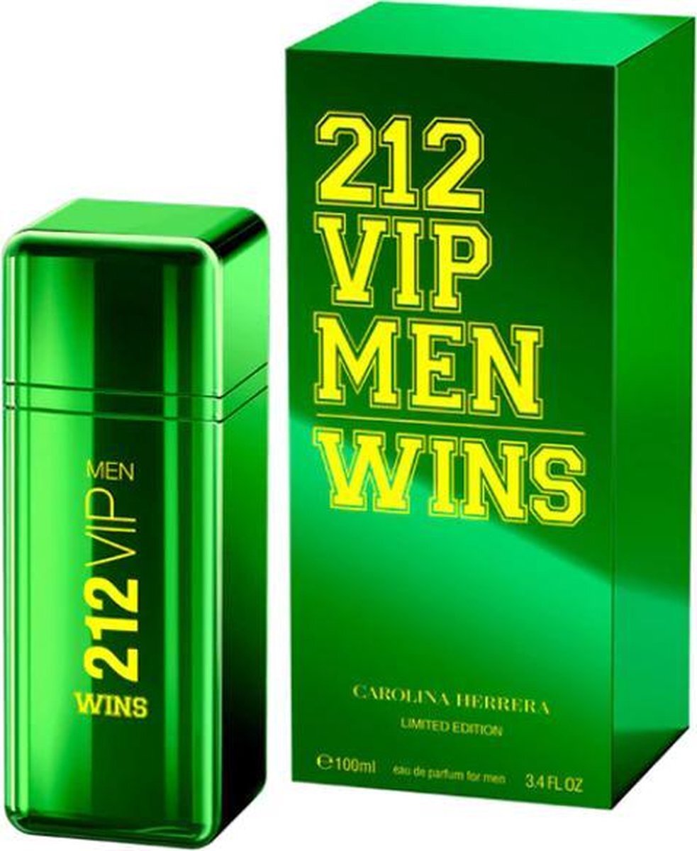 Carolina Herrera 212 Vip Men Wins Limited Edition Eau De Parfum Spray 100 Ml