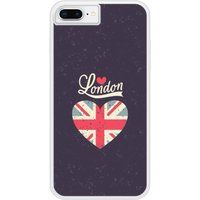 iPhone 7 Plus I love London bedrukt siliconen hoesje