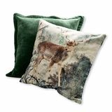LOBERON Kussenhoes set van 2 Anie groen