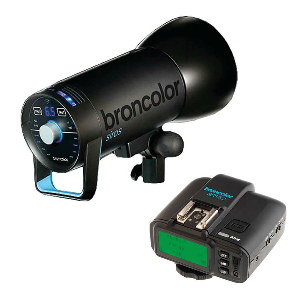 broncolor Siros 800 S Wi-Fi + RFS 2.2 N Transmitter (Nikon)