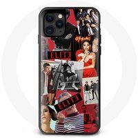 Maniacase Hoesje voor iPhone 12 Mini Elite Seizoen 5 Poster Karakters