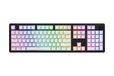 HATOR Skyfall Wireless 100 toetsenbord Gamen USB + RF Wireless + Bluetooth QWERTY Amerikaans Engels Zwart, Wit
