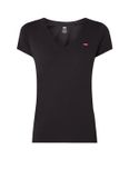 Levi's Perfect T-shirt met V-hals en logopatch - 5400816656609