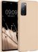 kwmobile telefoonhoesje geschikt voor Samsung Galaxy S20 FE - Hoesje voor smartphone - Back cover in parelmoer