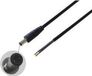 BRK Electronics Laagspannings-aansluitkabel Laagspanningsstekker - Open kabeleinde 5.50 mm 2.50 mm 2.00 m 1 stuk(s) Zwart