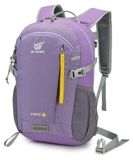 Sac à dos de randonnée Sac à dos - 20 litres - Nylon Ripstop - Avec housse de pluie - Noir