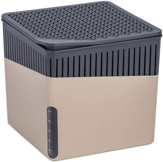 WENKO luchtontvochtiger 800 ml 13 cm beige/grijs