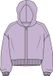 Vingino - Myra - Meisjes - Hoodie - Katoen - 100% - Paars Lavendel - Maat 152