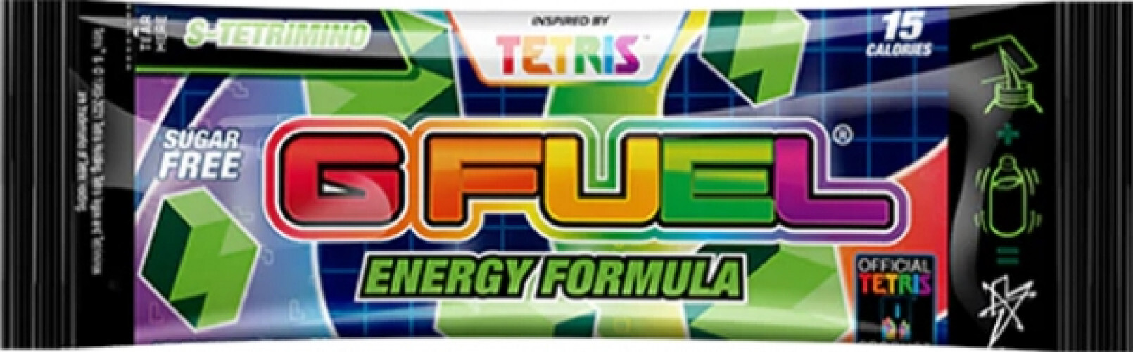 GFuel GFuel Energy Formula - Tetris S-Tetrimino Sample