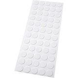 Adsamm FP-15-SA-WH-14-60-1 FP-15-SA-WH-14-60 60 x viltglijders, wit, Ø 14 mm