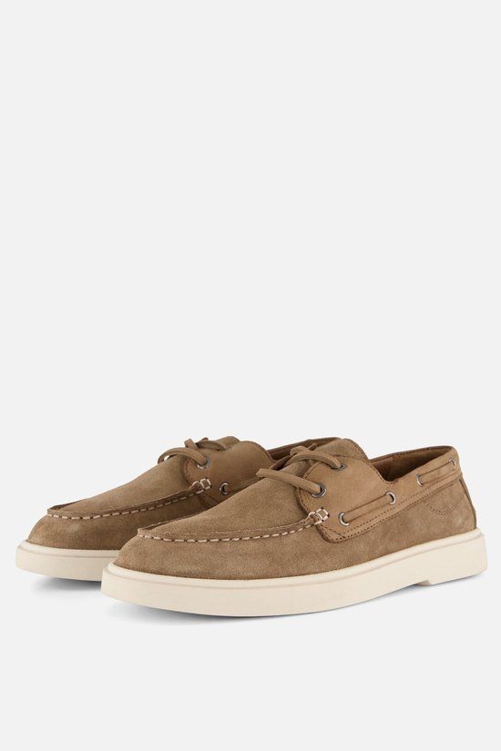 Vertice Rosalia Bootschoen taupe Suède - Maat 46