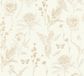 Living Walls VOGELS EN VLINDERS BEHANG | Botanisch & Dieren - Wit Bruin Beige Oranje - Vliesbehang - 1005 cm x 53 cm