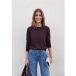 Street One Studio 3017808 pull à col rond pour femmes, uni, 1 pièce
