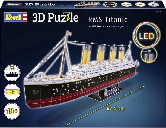 Revell 00154 RMS Titanic Ship - LED Edition 3D Puzzel