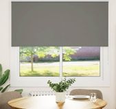 Maison Exclusive - Store occultant, gris, 145x130 cm